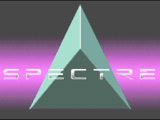 Spectre title screen for Super Nintendo